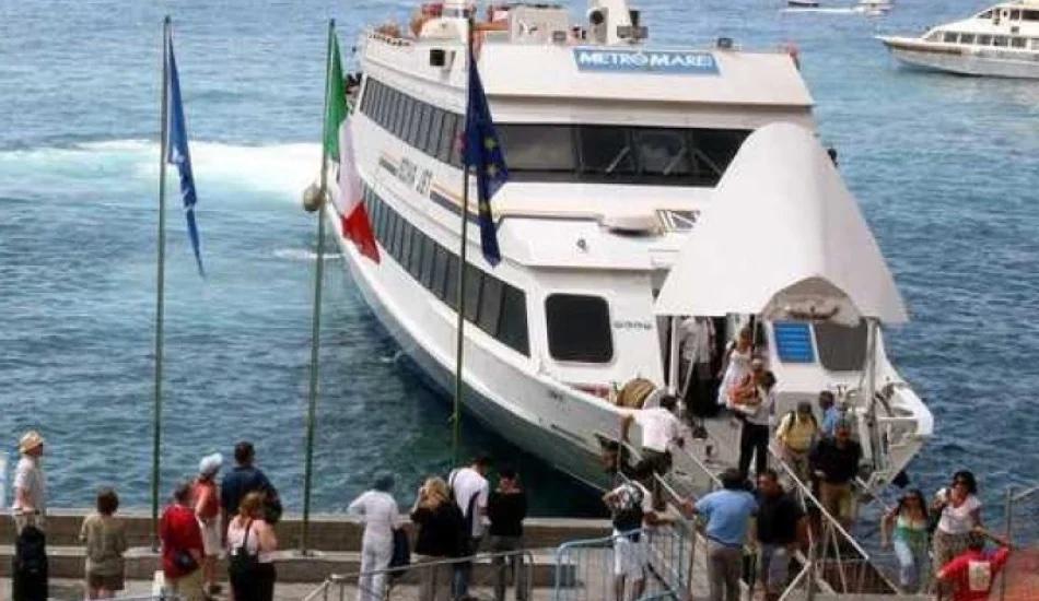 Metrò del Mare in avaria ad Agropoli, disagi per i passeggeri diretti a Capri