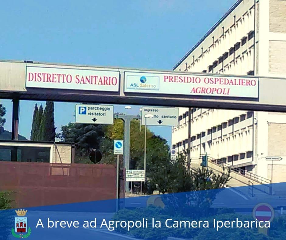 Nel presidio ospedaliero di Agropoli a breve operativa una camera iperbarica￼