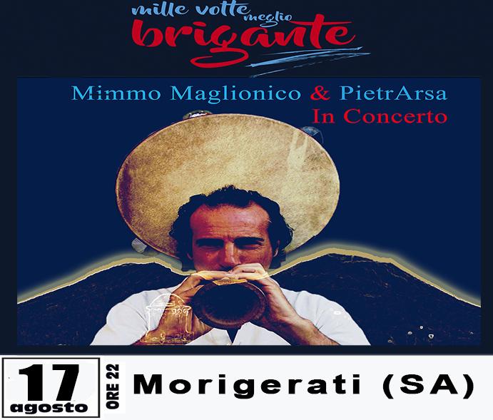 Torna il “Museo in festa” tra i vicoli di Morigerati, Mimmo Maglionico & PietrArsa in concerto￼