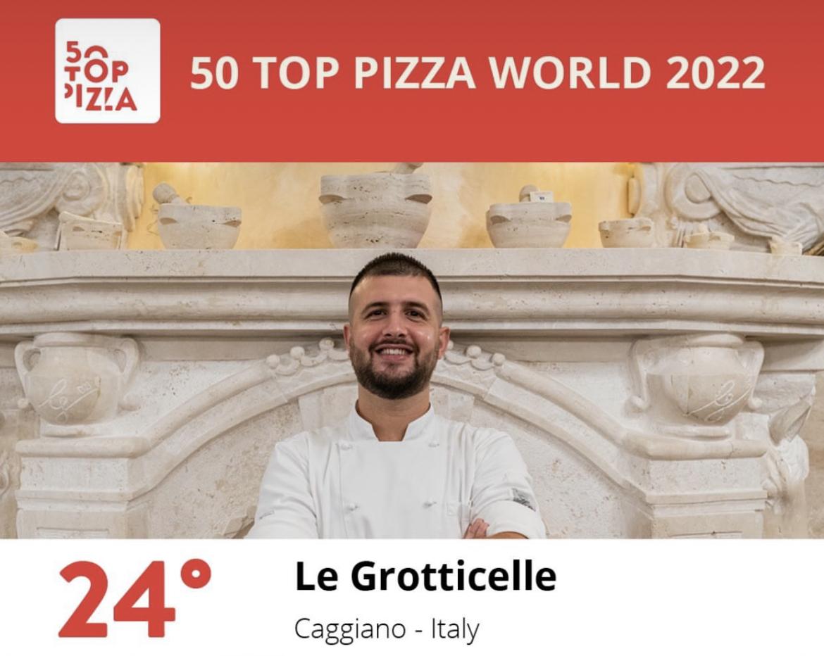 50 Top Pizza World, le ‘Grotticelle’ di Caggiano tra le migliori 100 al mondo