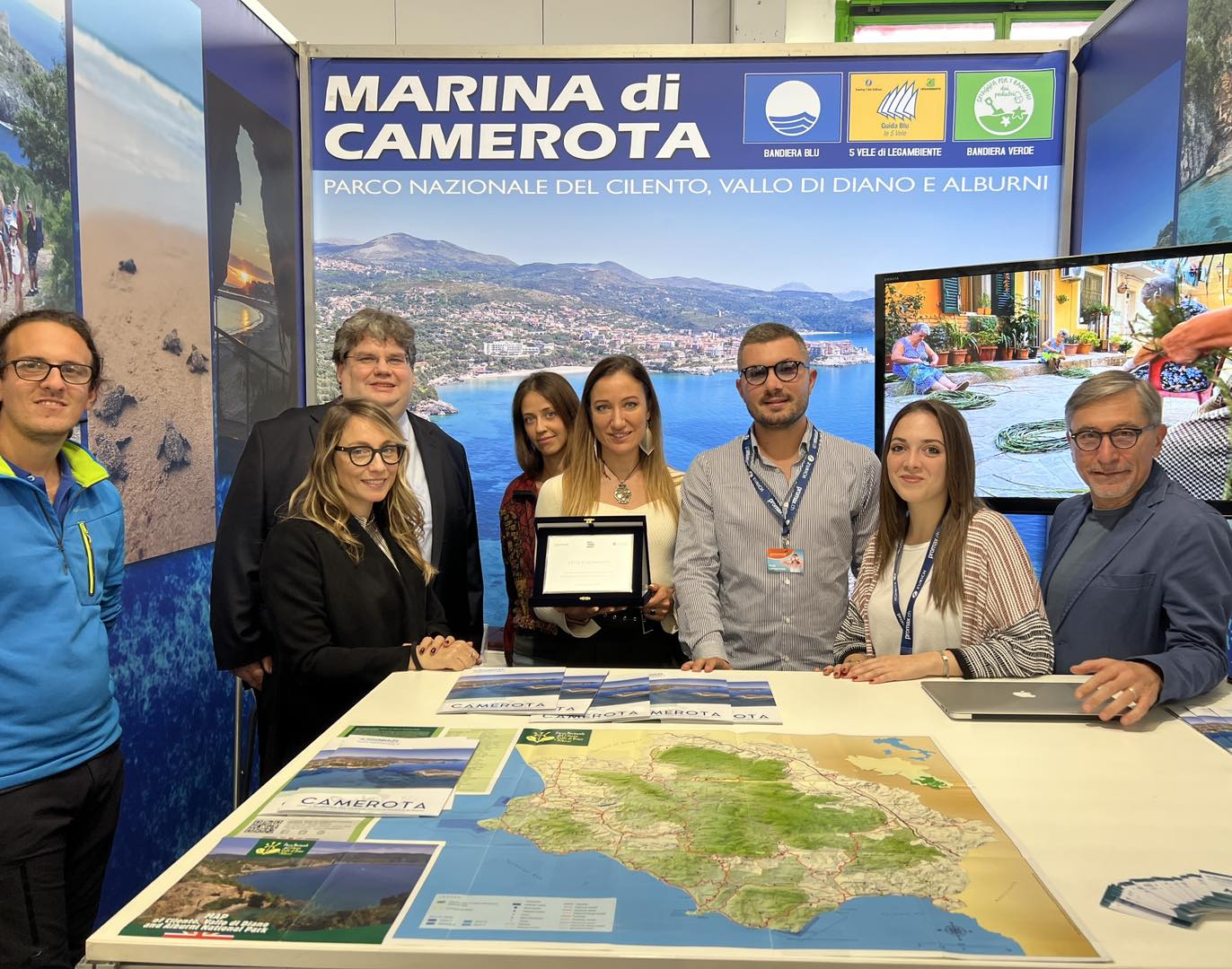 Camerota vince lo Swiss Tourism Awards alla fiera di Lugano 