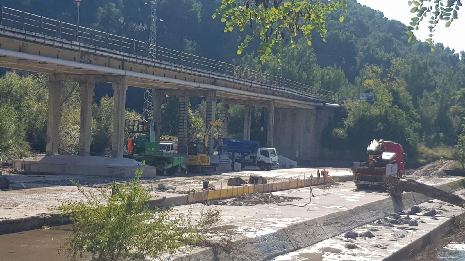 Ponte Mingardo, proseguono i lavori nel comune di Camerota