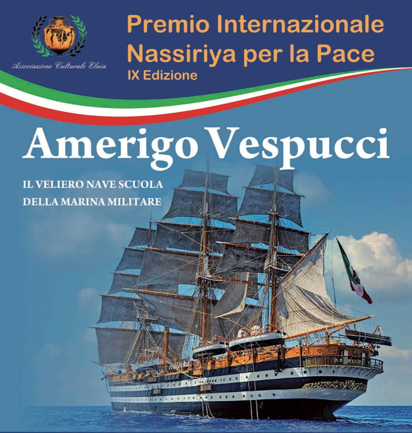 Premio Nassiriya, la presentazione della nona edizione sulla nave Amerigo Vespucci