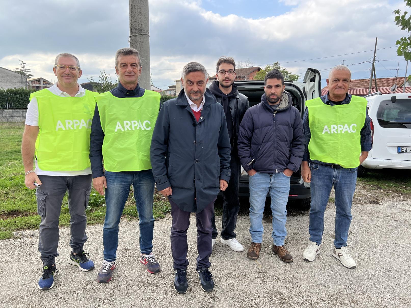 Al via i controlli Arpac nel Vallo di Diano, Matera: «Salute dei cittadini prima di tutto»