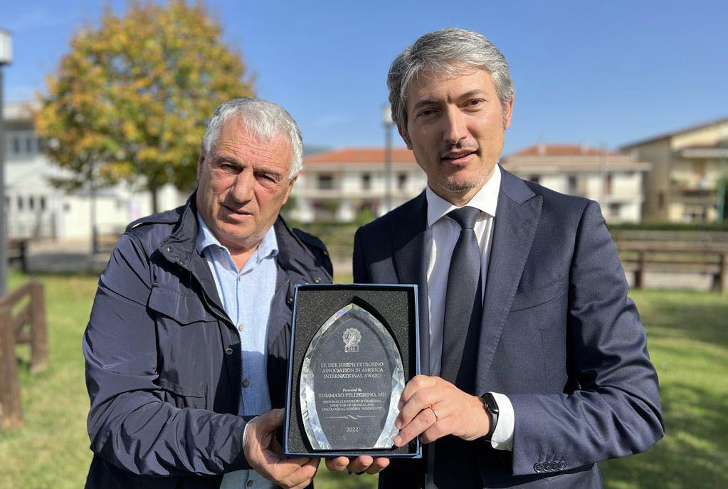 Premio internazionale “Joe Petrosino” a Tommaso Pellegrino