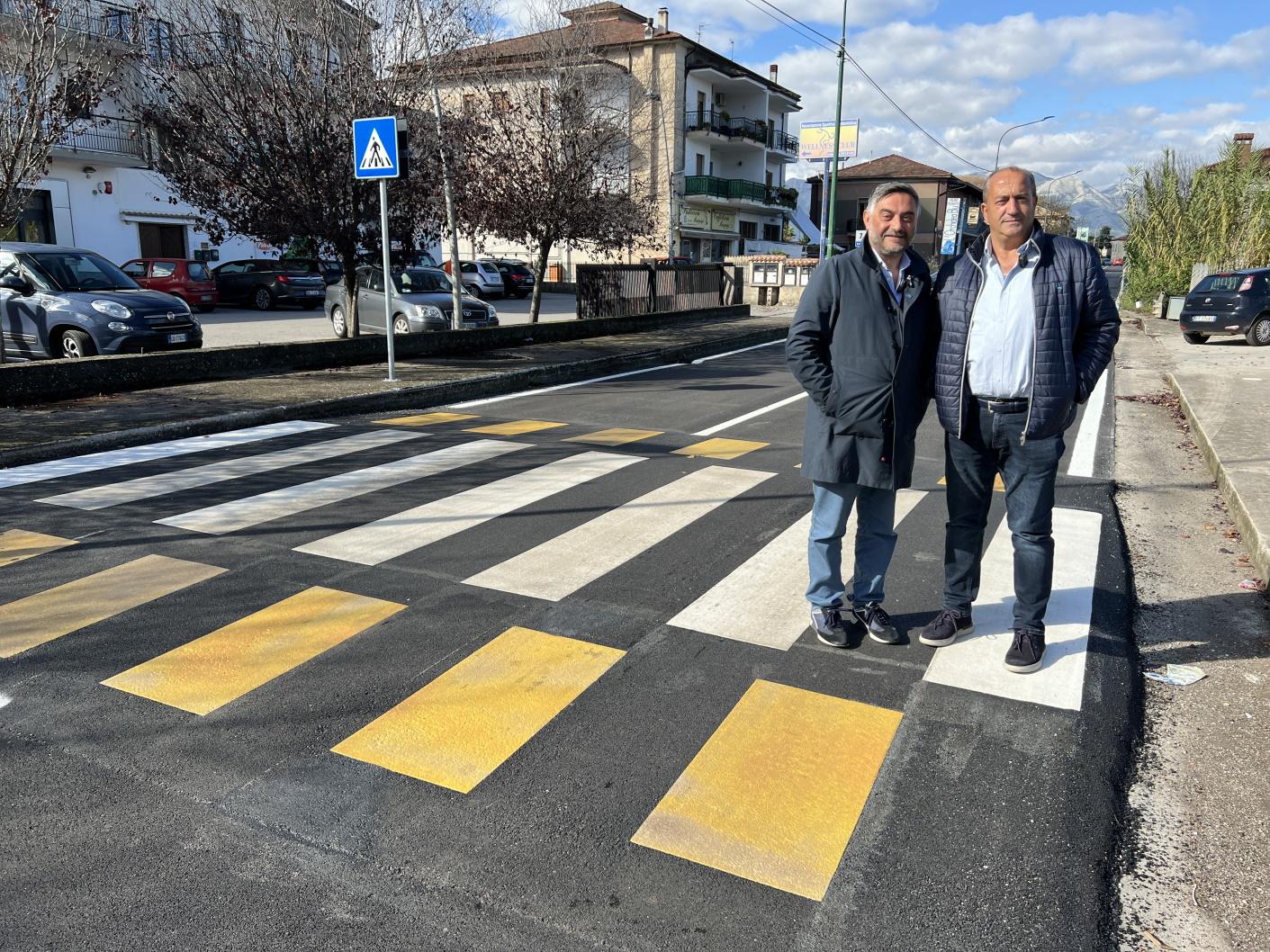 Messa in sicurezza della strada trafficata tra Teggiano e San Rufo