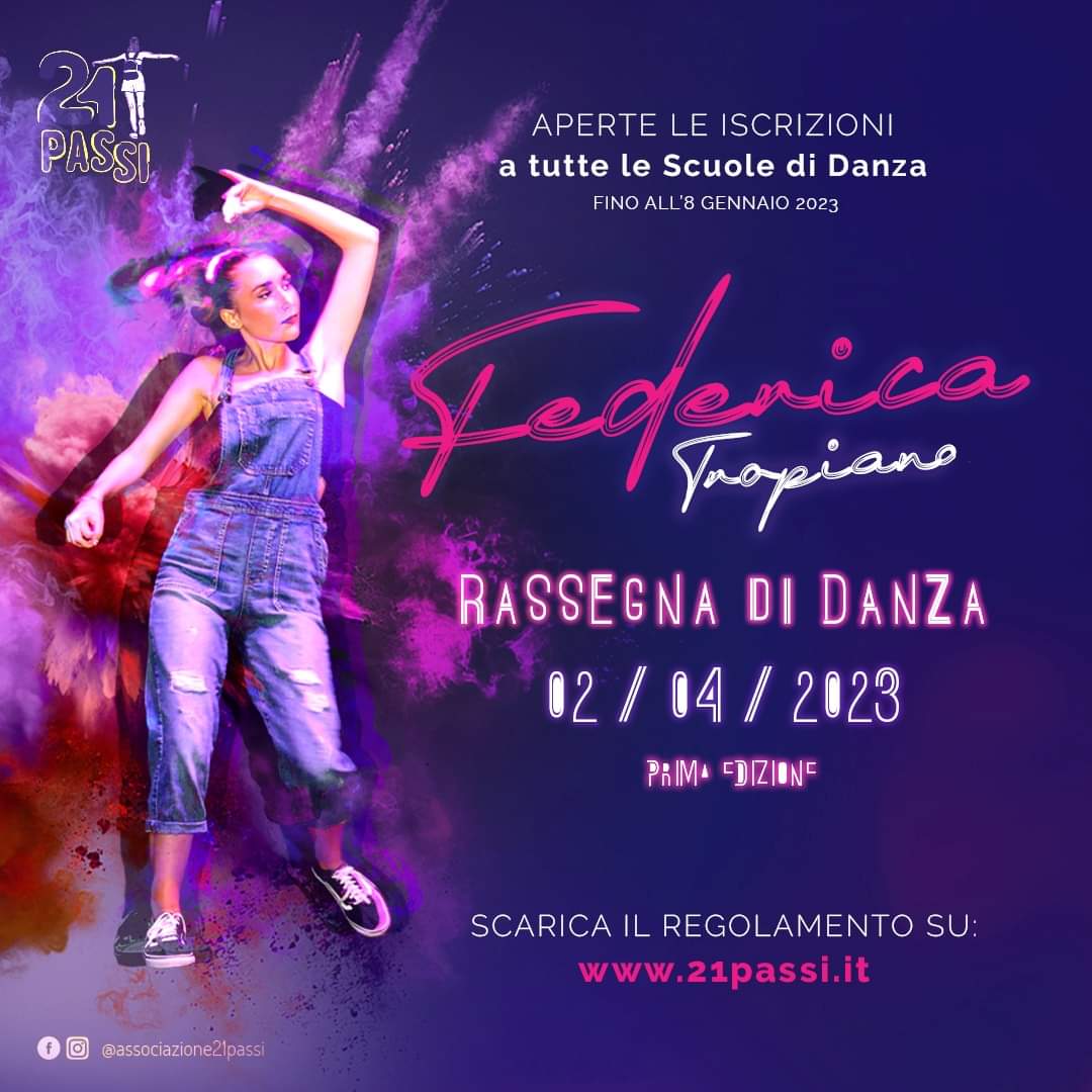 Nasce la rassegna di danza “Federica Tropiano”, per ricordare la ballerina di Teggiano