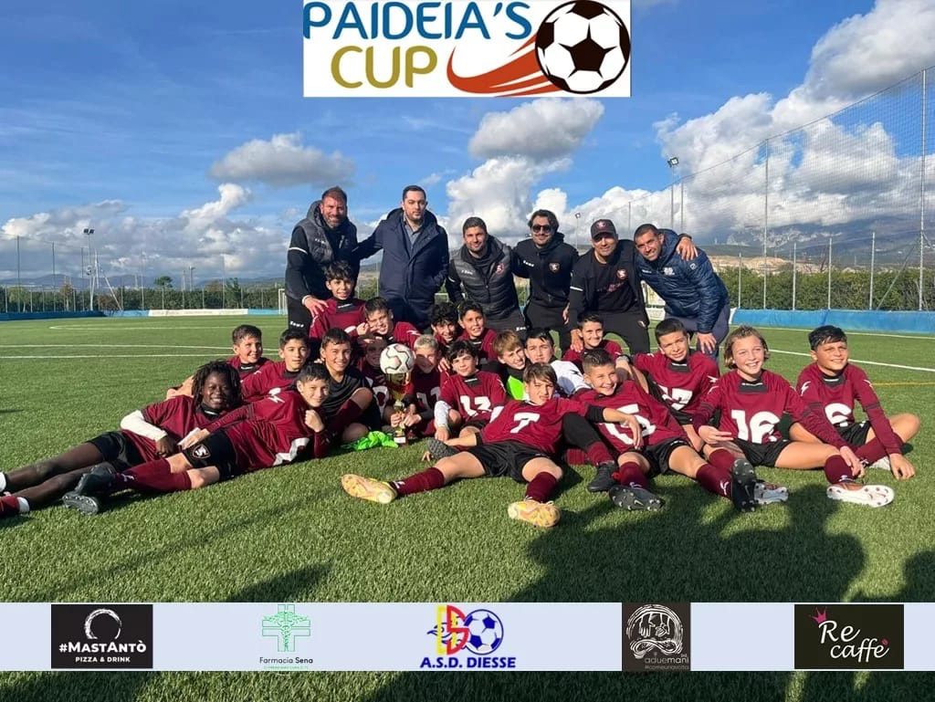 Salernitana e Licata protagoniste alla Paideia’s cup organizzata dalla scuola calcio Diesse Eboli