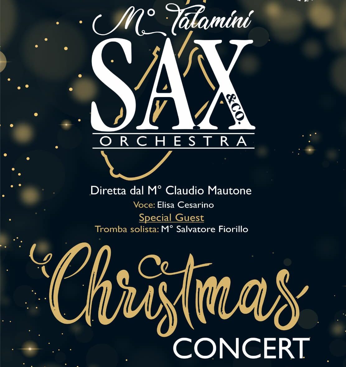 Christmas Concert all’auditorium di Sapri con l’Orchestra Talamini Sax&Co