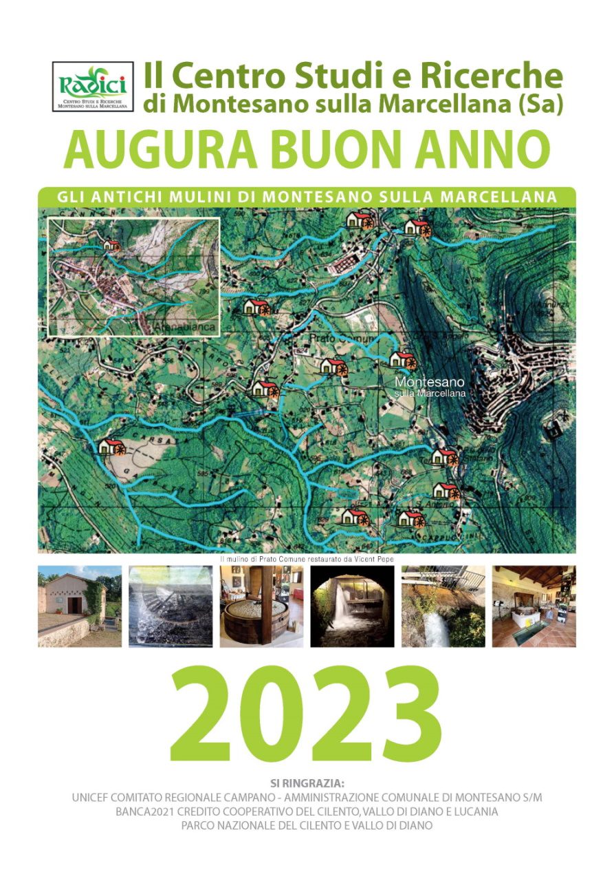 I 17 antichi mulini ‘perduti’ di Montesano sulla Marcellana protagonisti del calendario 2023