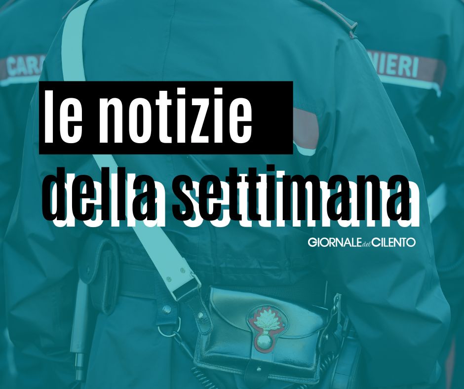 Le principali notizie della settimana