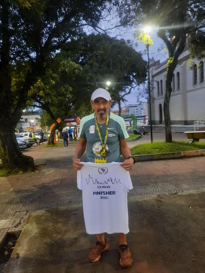 Il podista cilentano Antonello Volpe protagonista alla Brazil Ultramarathon