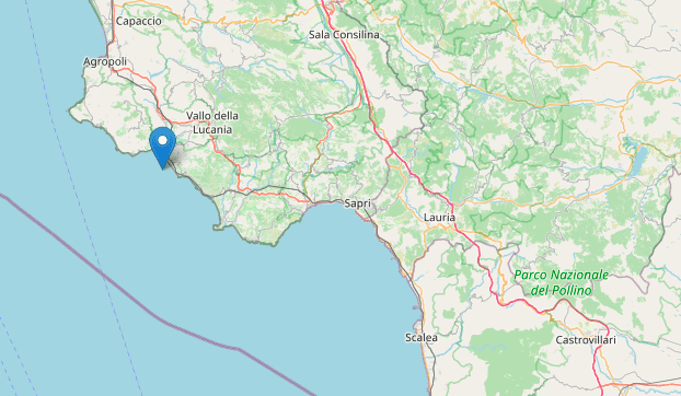 Costa del Cilento, scossa di terremoto 3.1 in mare