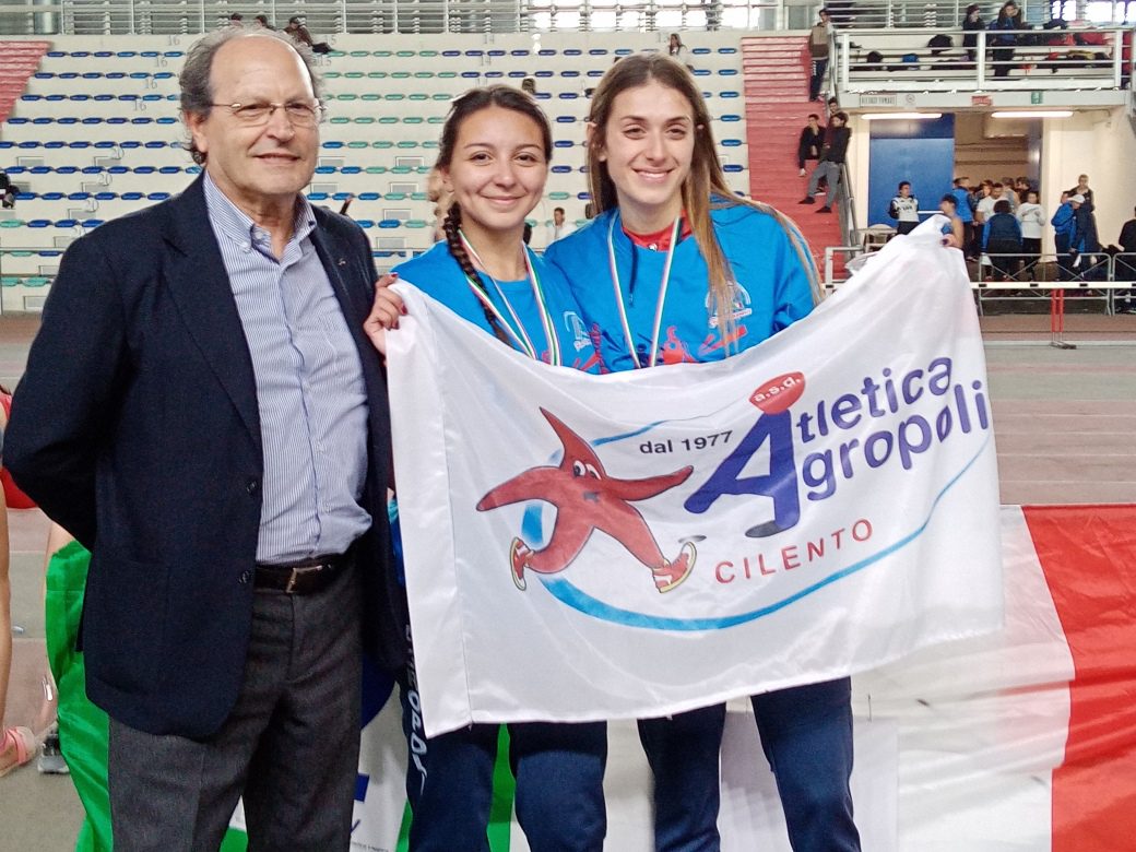 Atletica Agropoli, medaglie ai campionati regionali assoluti indoor