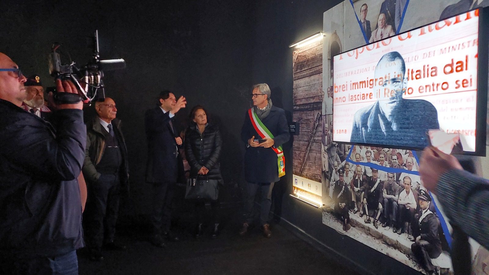 Visita della Comunità Ebraica di Roma a Campagna e al Museo della Memoria e della Pace