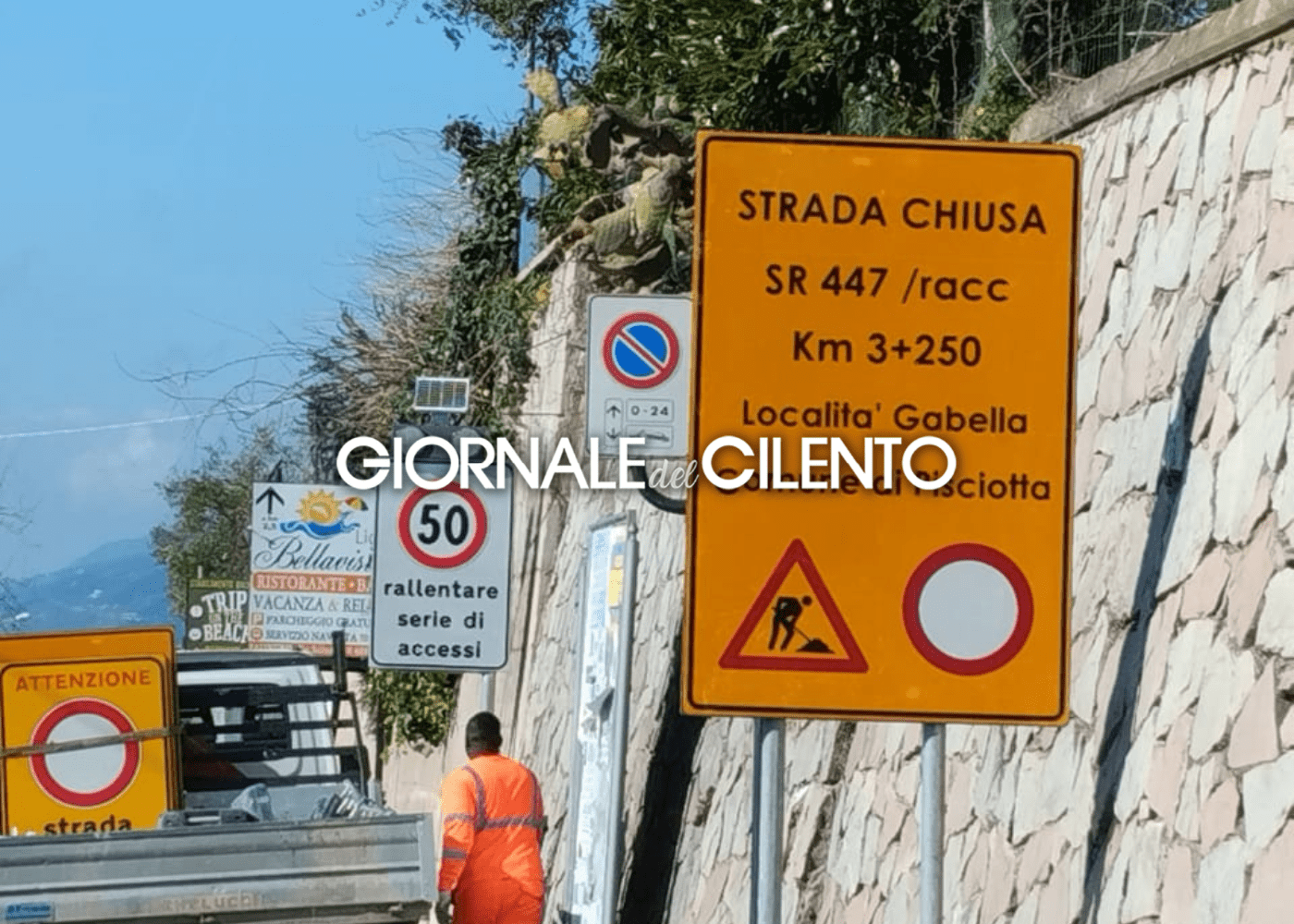 Dopo la strada del Mingardo chiusa anche la Palinuro-Pisciotta: ancora disagi per viabilità