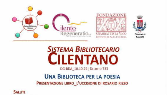 Gal Cilento Regeneratio, sabato la presentazione del libro «L’uccisione di Rosario Rizzo»