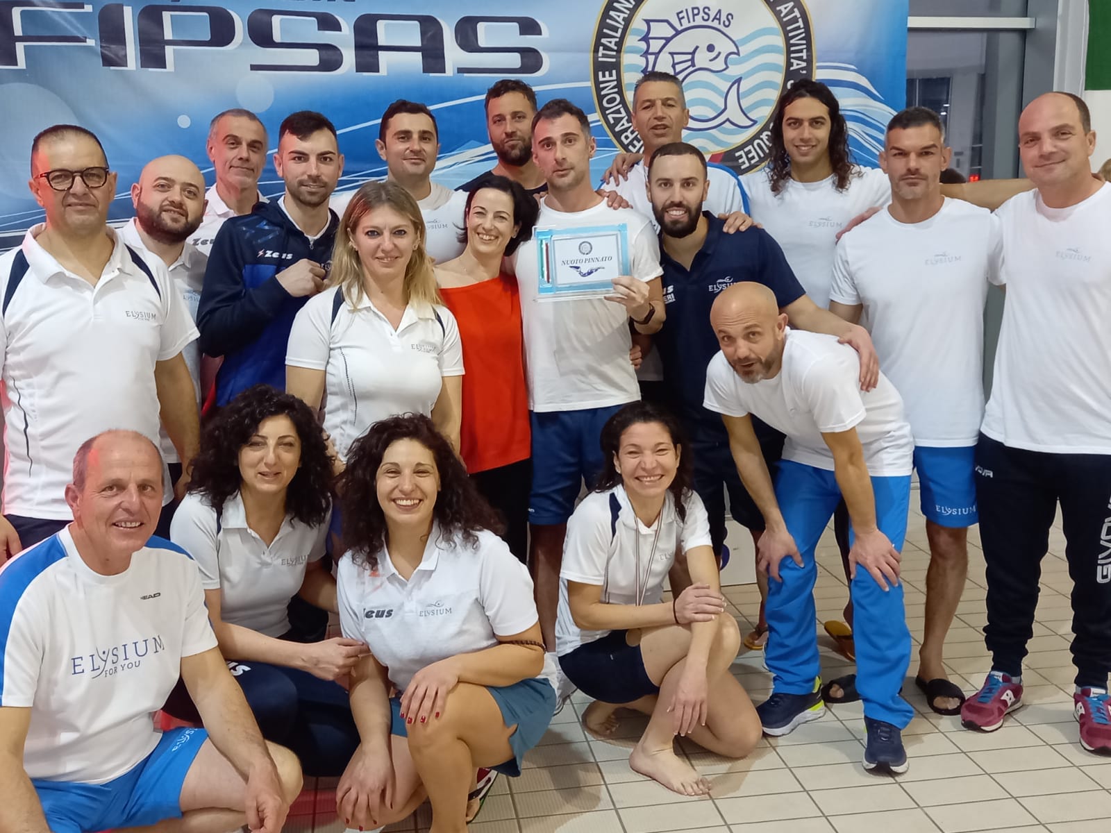 Nuoto pinnato velocità: l’Elysium Sport Agropoli è la prima squadra del sud a vincere i campionati invernali italiani