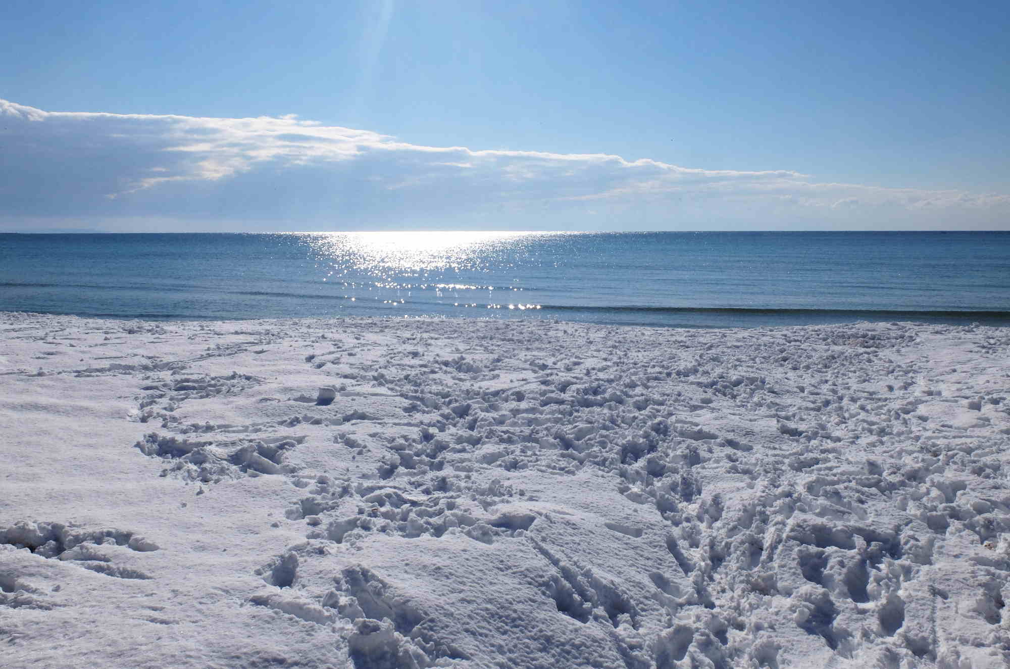 Cilento, è in arrivo neve a bassissima quota: ecco quando