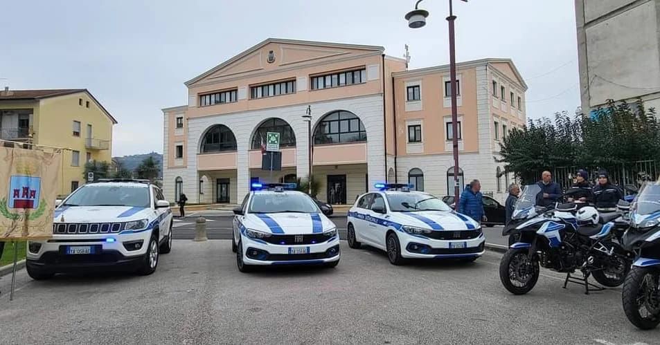 Comando di Polizia Municipale di Agropoli, nuovi veicoli per il controllo del territorio