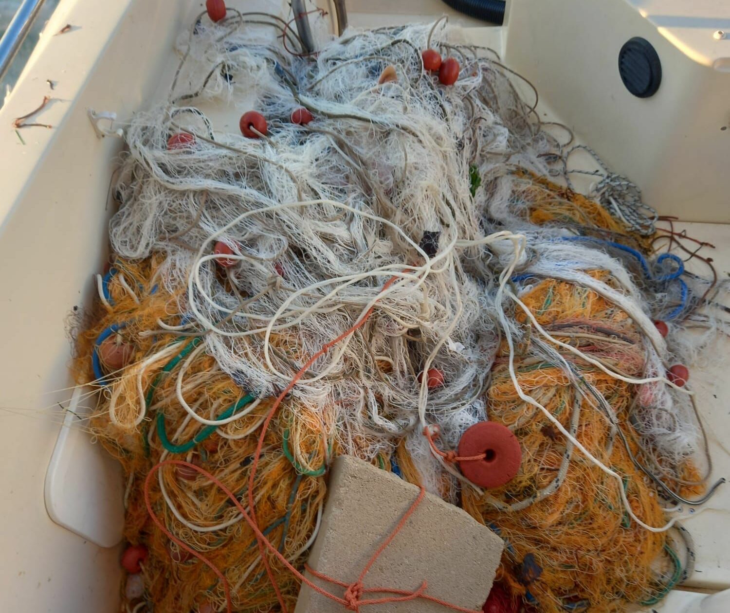 Pesca illegale, Guardia costiera Agropoli sequestra due reti da posta a Capaccio