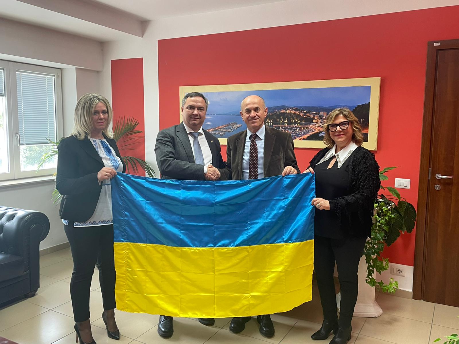 Console ucraino in visita ad Agropoli: ottimi riscontri dallo Sportello di accoglienza e orientamento