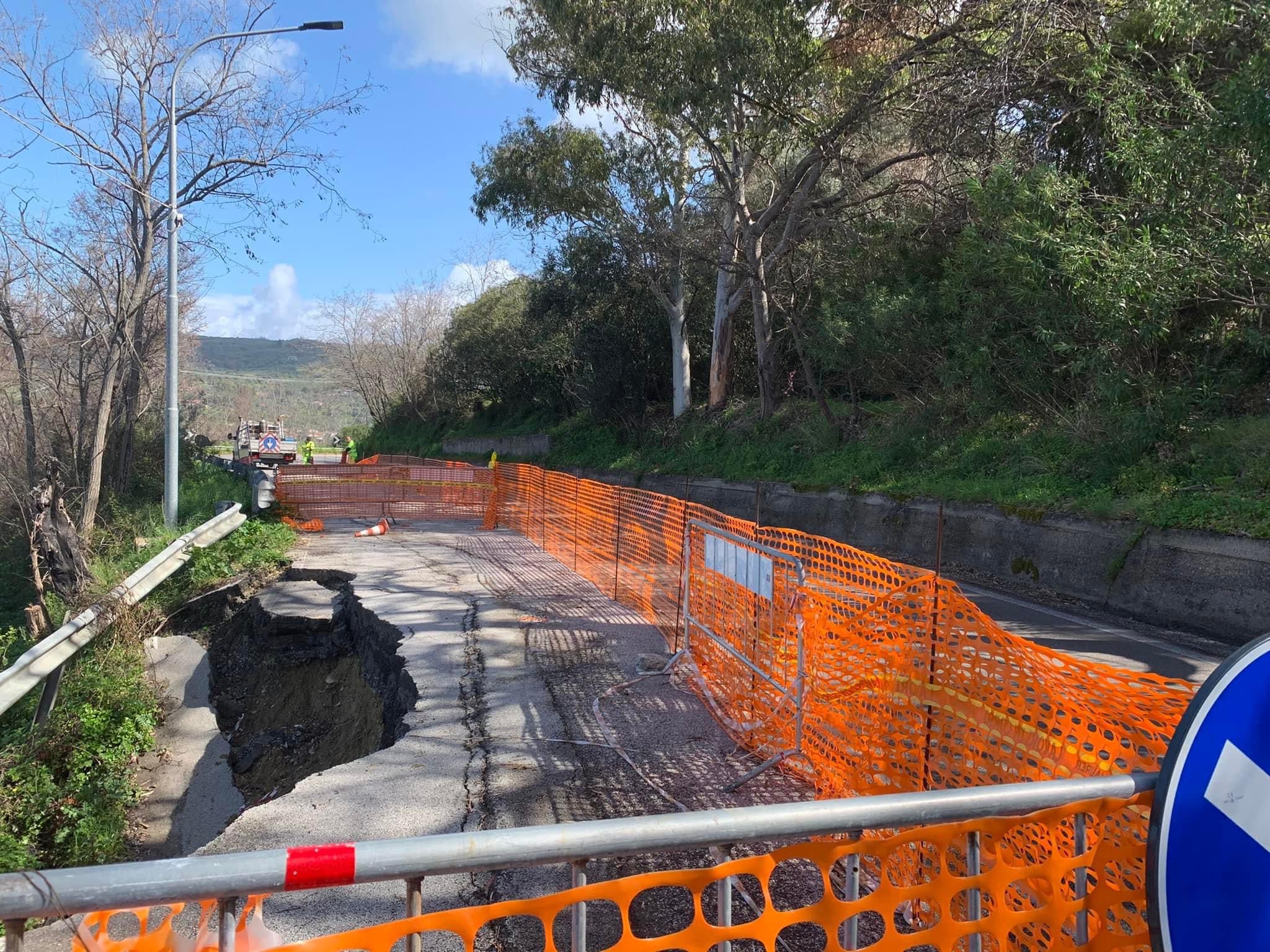 Frana sulla Via del Mare a Castellabate, a breve l’inizio dei lavori