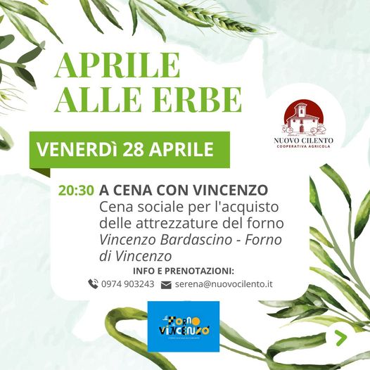 «A cena con Vincenzo», a San Mauro Cilento la serata di beneficenza