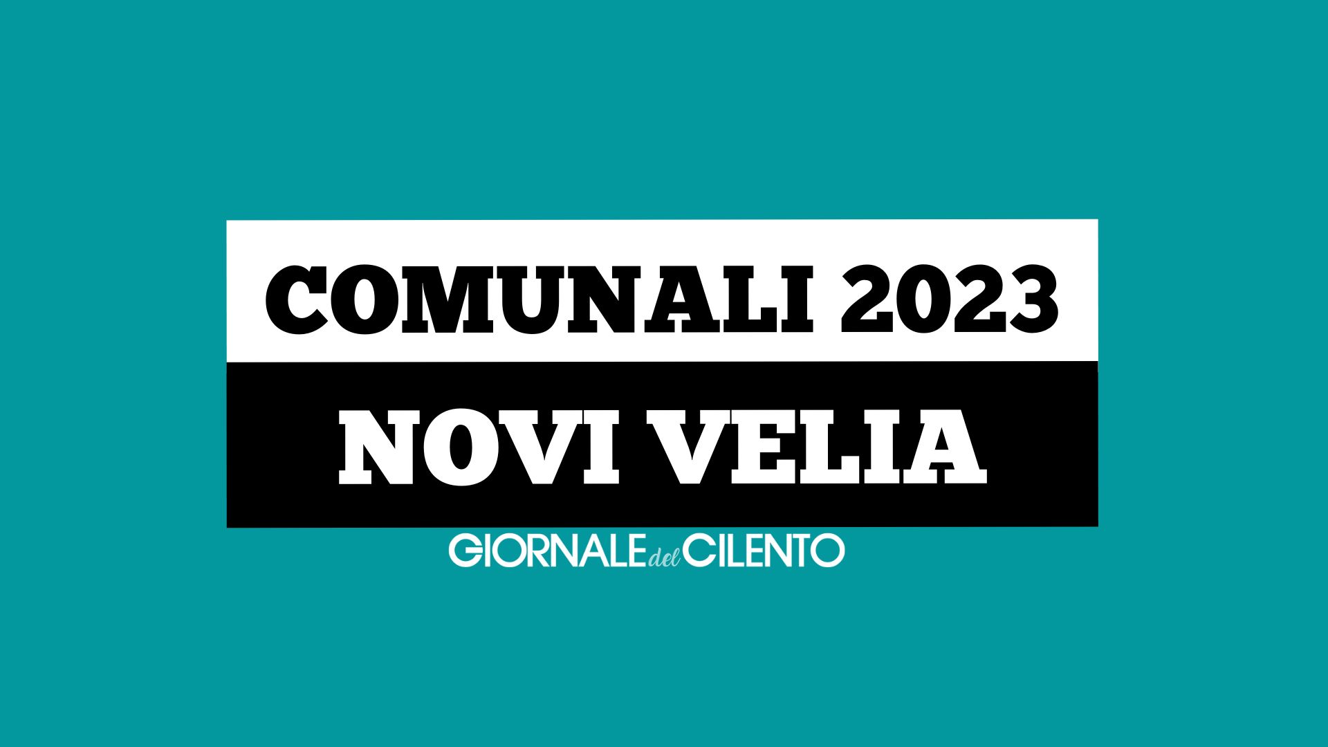Elezioni comunali 2023, liste e candidati di Novi Velia