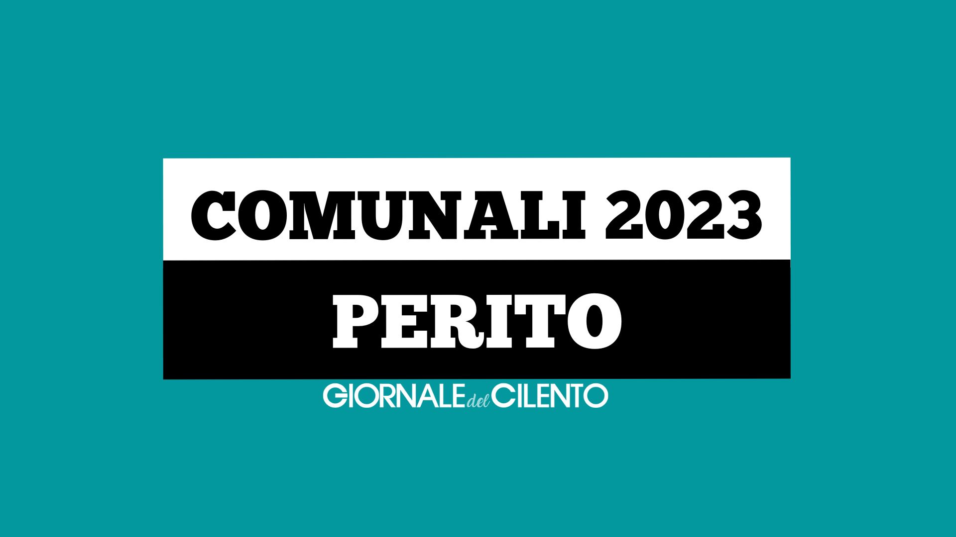 Elezioni comunali 2023, liste e candidati di Perito