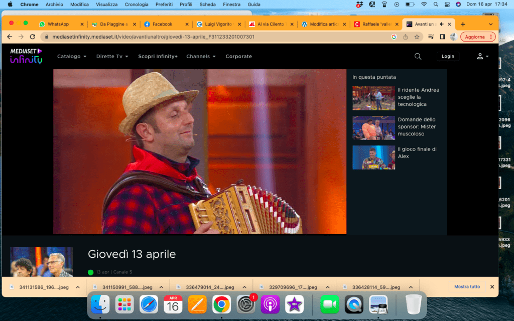 Dal Cilento ad ‘Avanti un altro’, Luigi Vigorito «valletto» da Bonolis