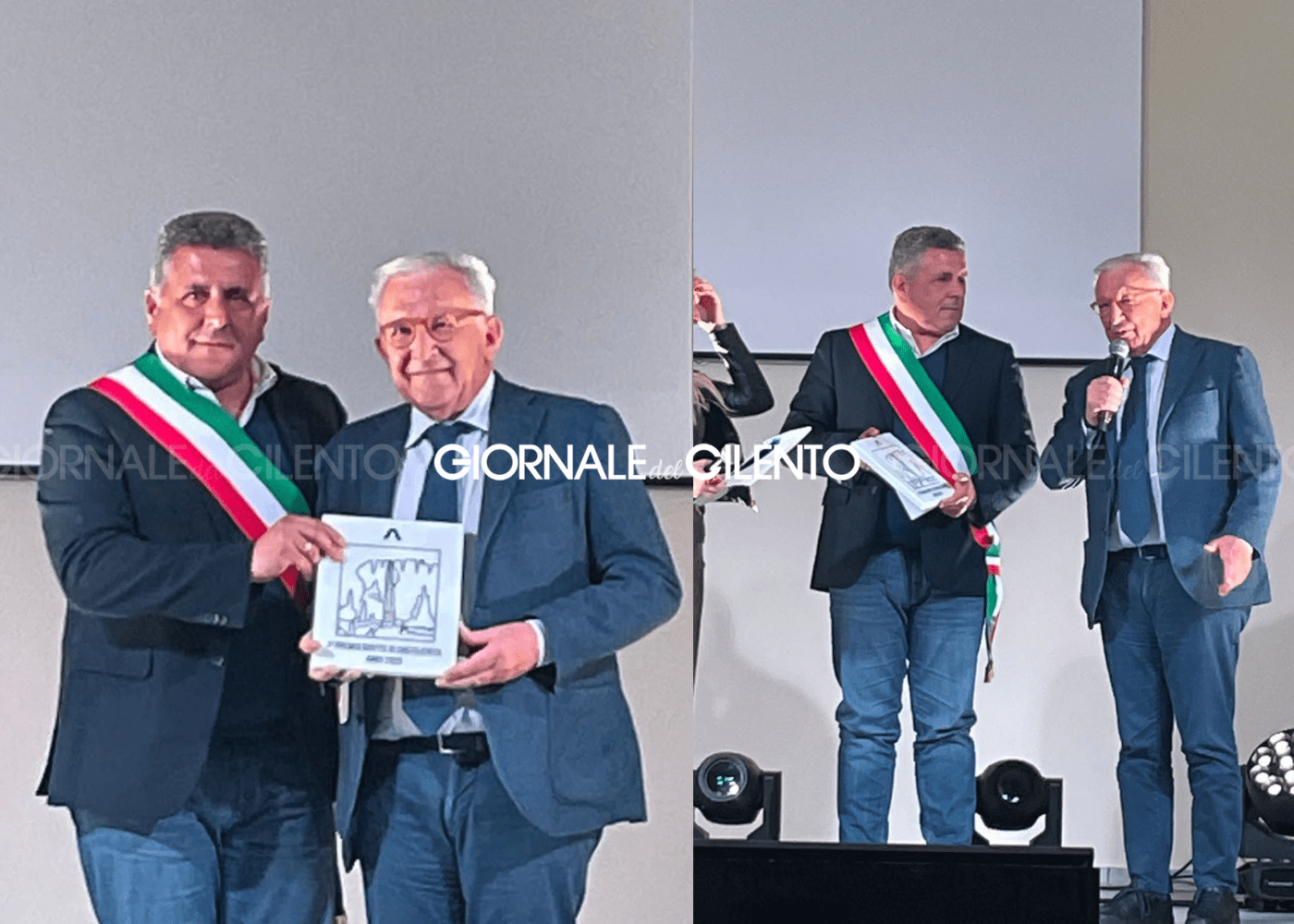 Il direttore della Bcc Monte Pruno premiato a Castelcivita come eccellenza del territorio