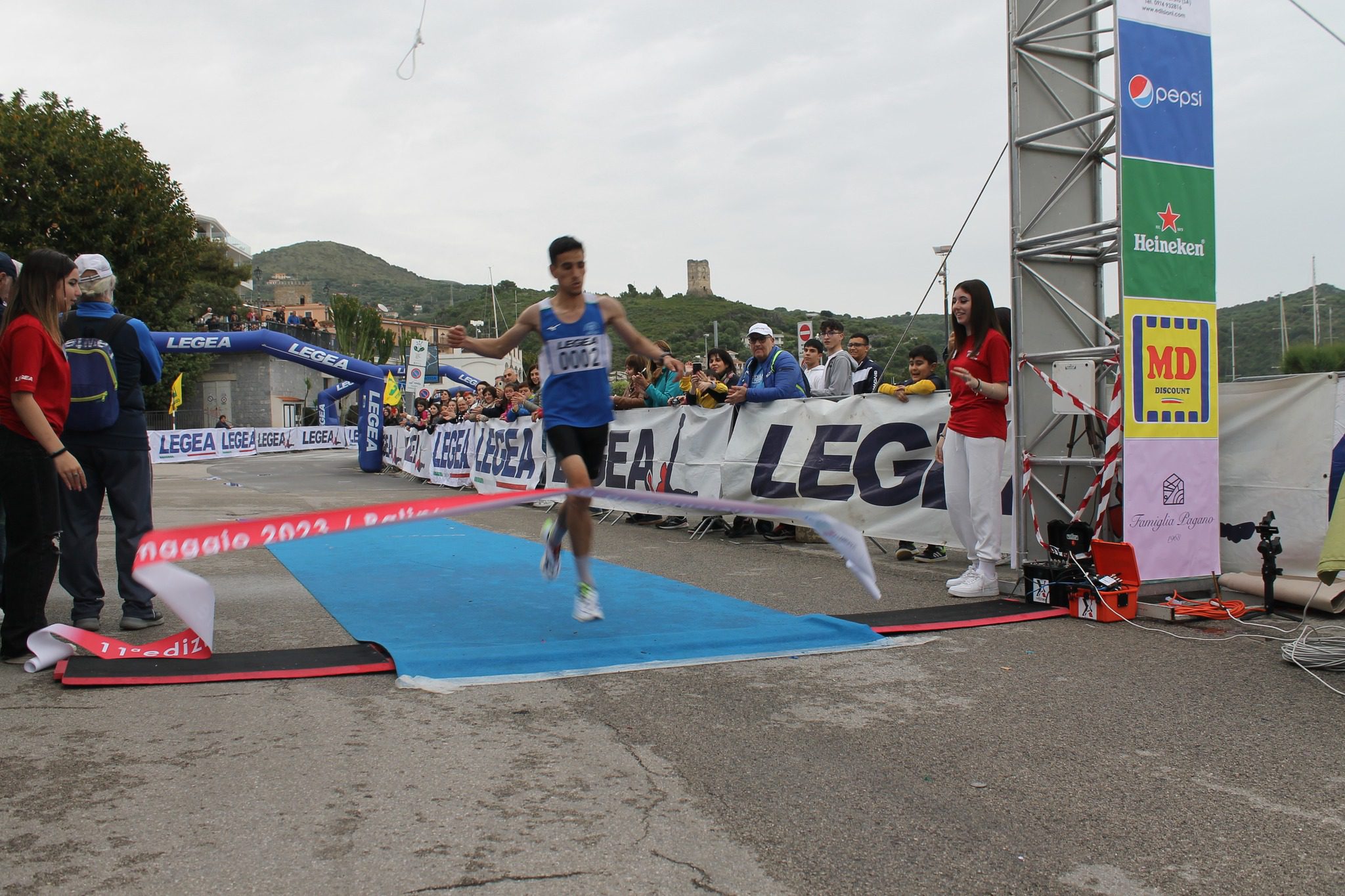 Camerota, Abdellah Latam vince l’undicesima edizione della Corsa del Mito: 800 atleti al via