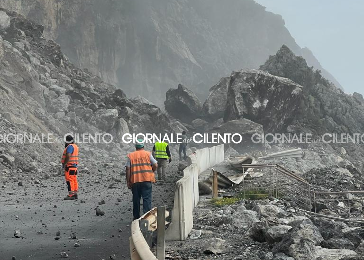 Strada Mingardo, conclusa la terza operazione di brillamento: via con pulizia