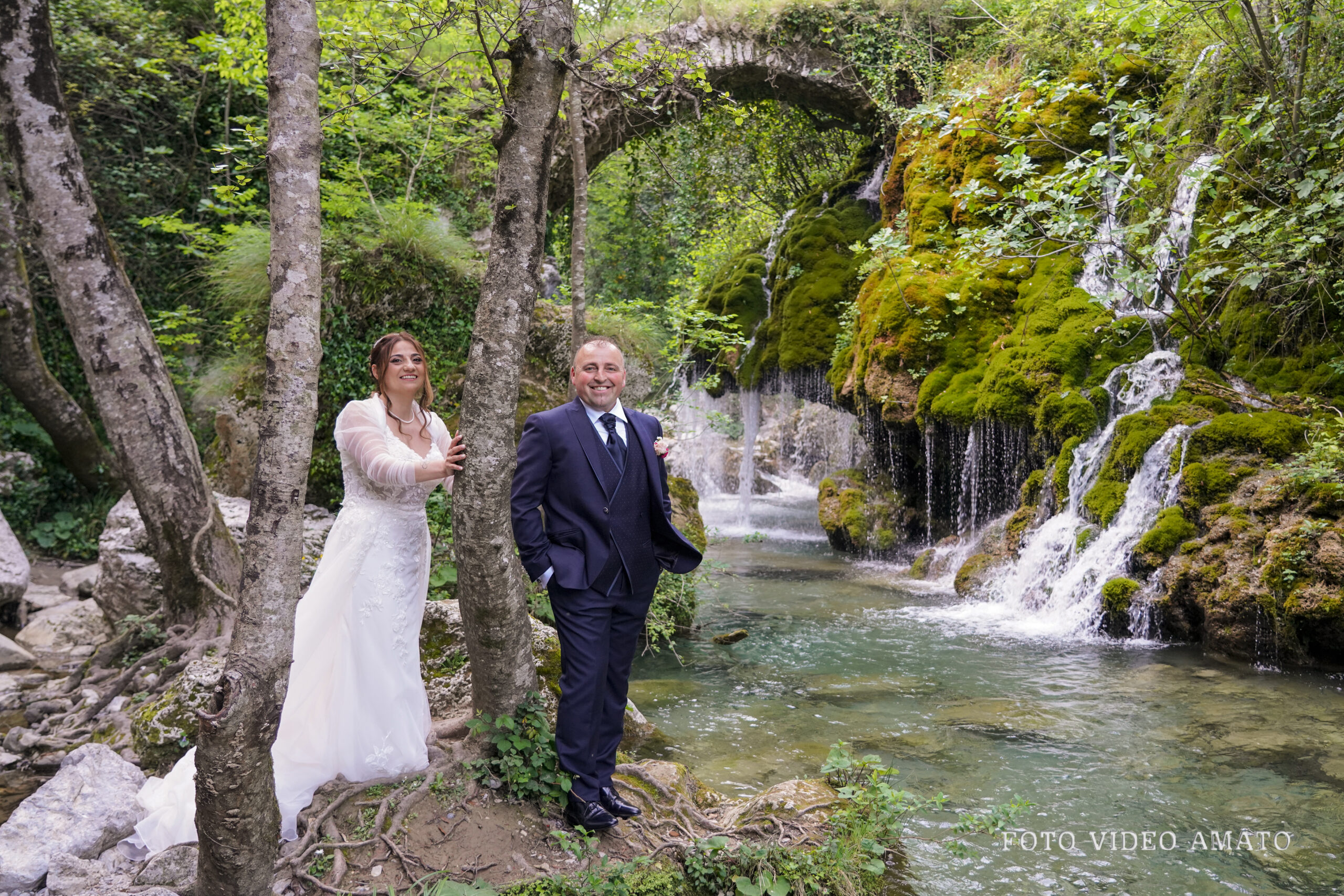 Demetrio e Loredana, un matrimonio nella natura: l’emozione di dirsi Sì all’Oasi Capelli di Venere