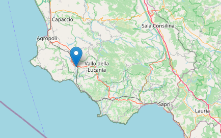 Lieve scossa di terremoto 2.1 a Castelnuovo Cilento