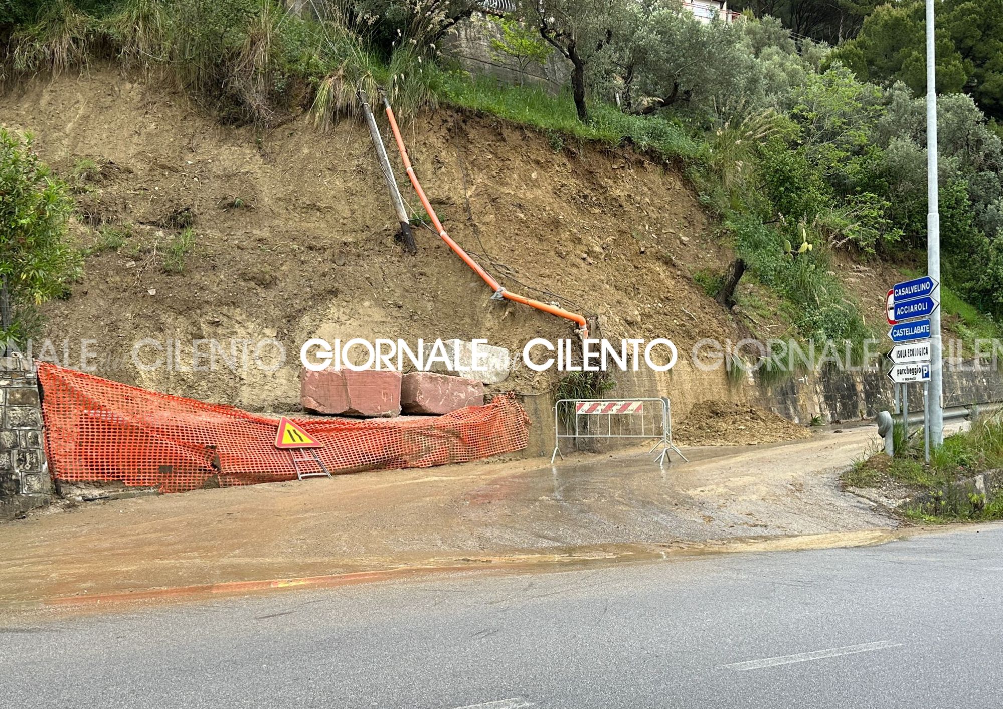 Maltempo nel Cilento, sgomberata un’abitazione a Castellabate