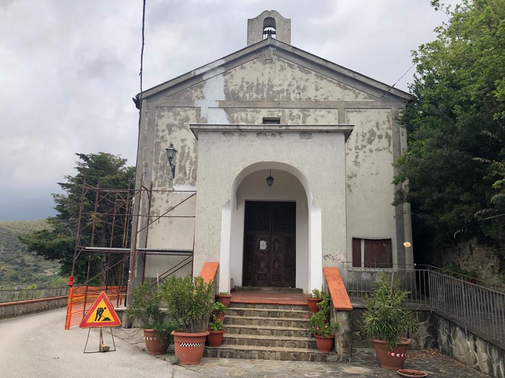 Montecorice, al via il restauro esterno della chiesa di Zoppi