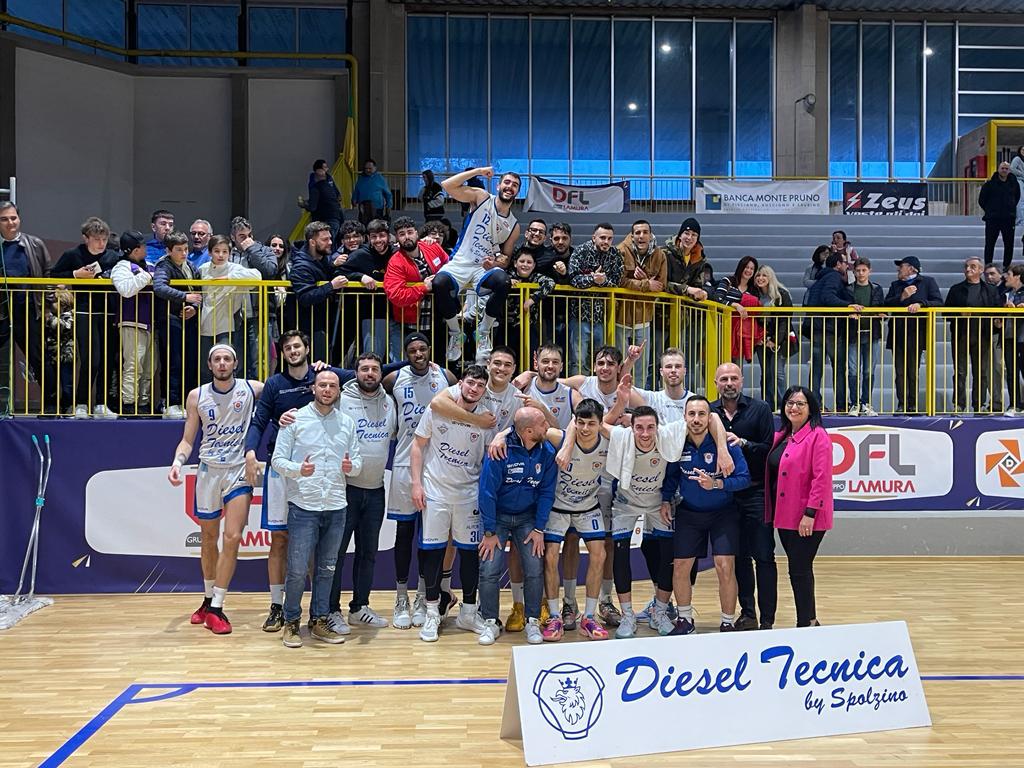 Pallacanestro: super Diesel Tecnica Sala Consilina, battura Bisceglie