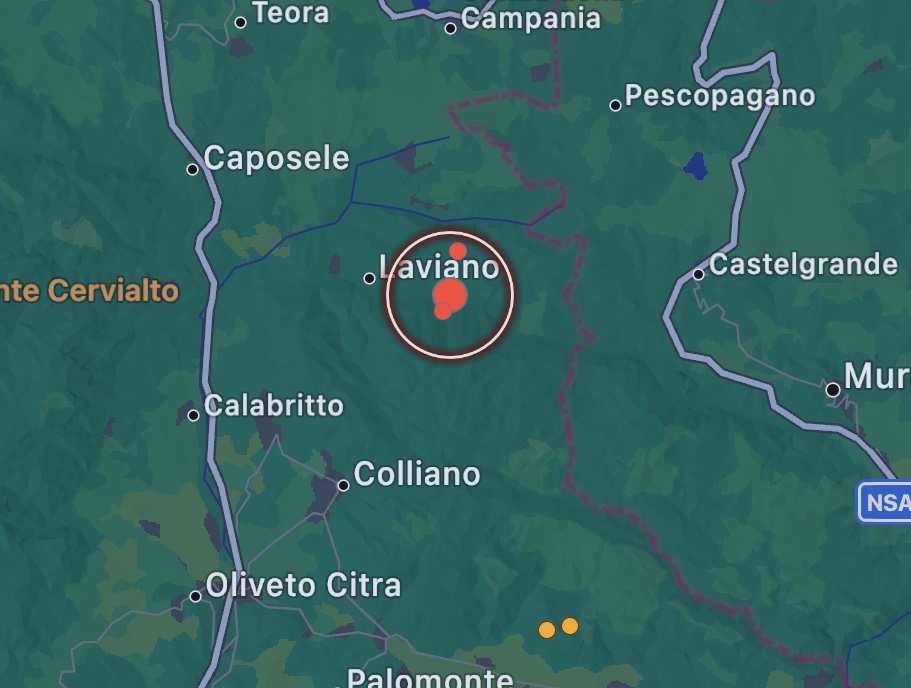 Scossa di terremoto avvertita nel Salernitano