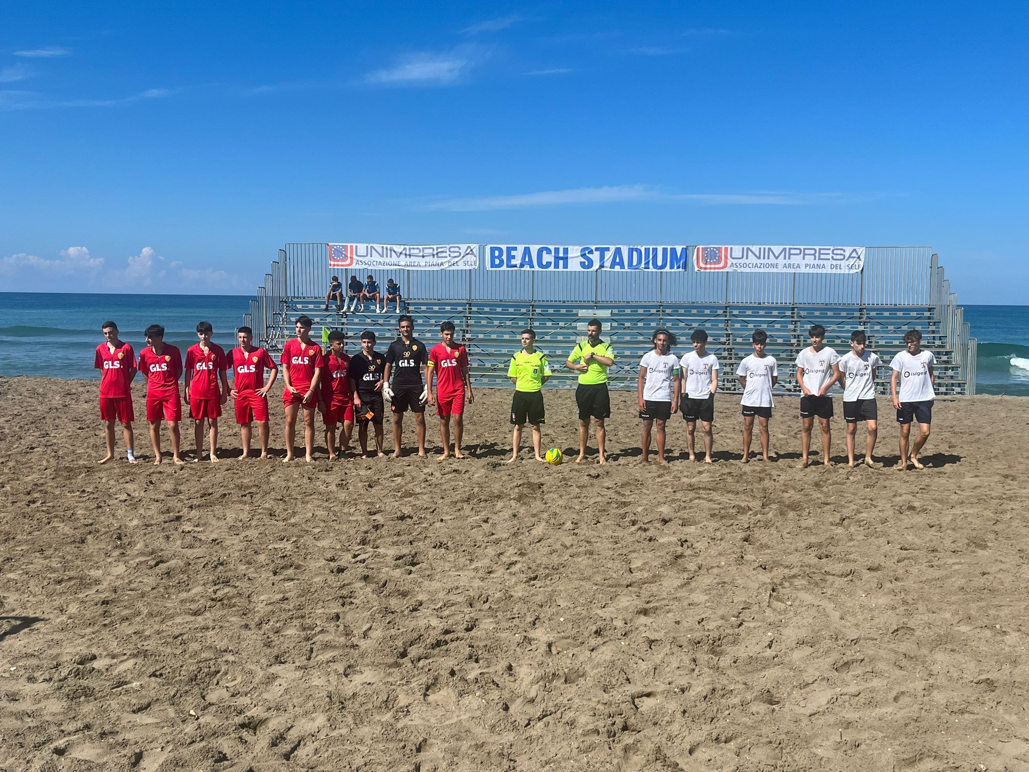 Al via i Tornei Beach Soccer U15 e U17 a Capaccio Paestum dal 15 al 18 giugno