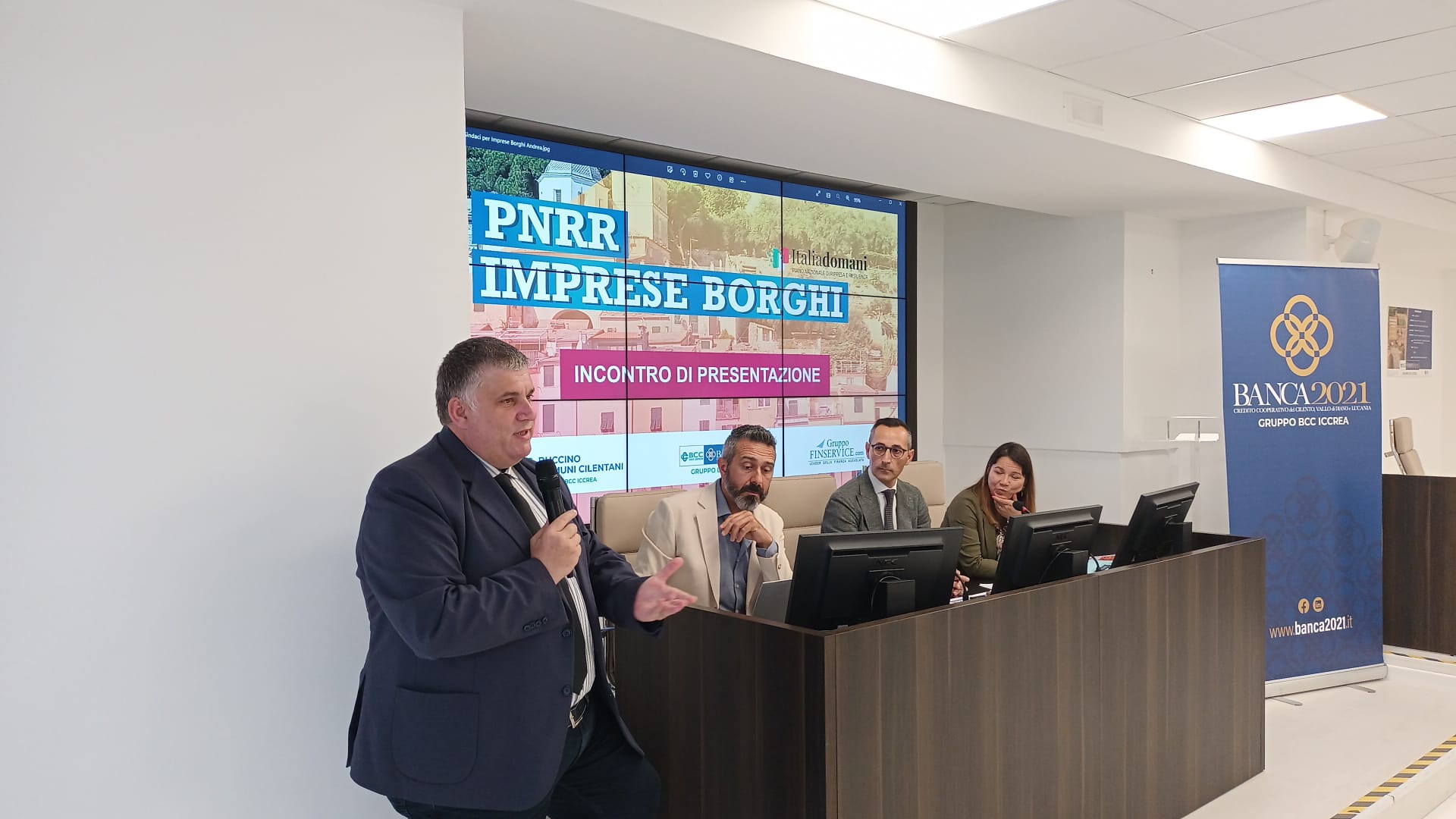 Imprese borghi e Pnrr: a Vallo della Lucania iniziativa congiunta di Banca 2021 e Bcc Buccino e Comuni cilentani