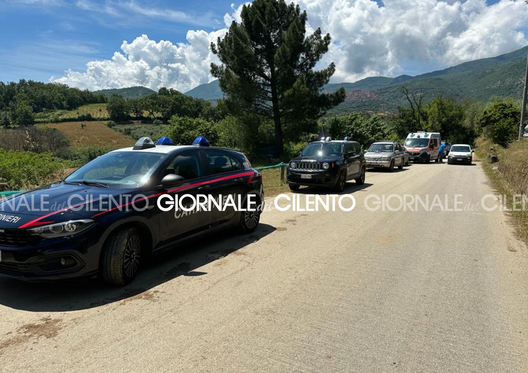 Cilento, contadino scoperto cadavere: sul posto i carabinieri