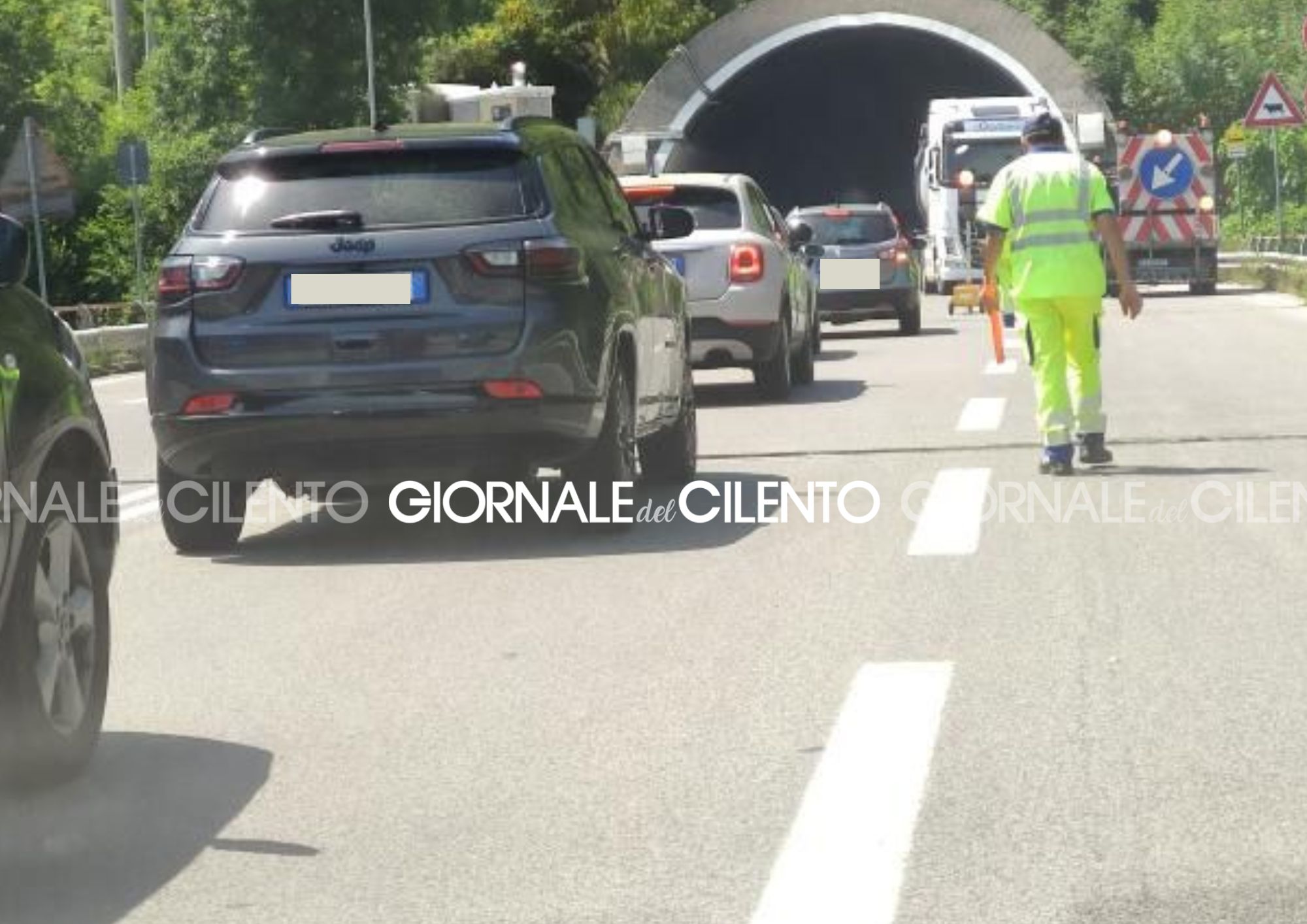 Lavori in corso lungo la statale Var Cilentana: disagi al traffico e rallentamenti