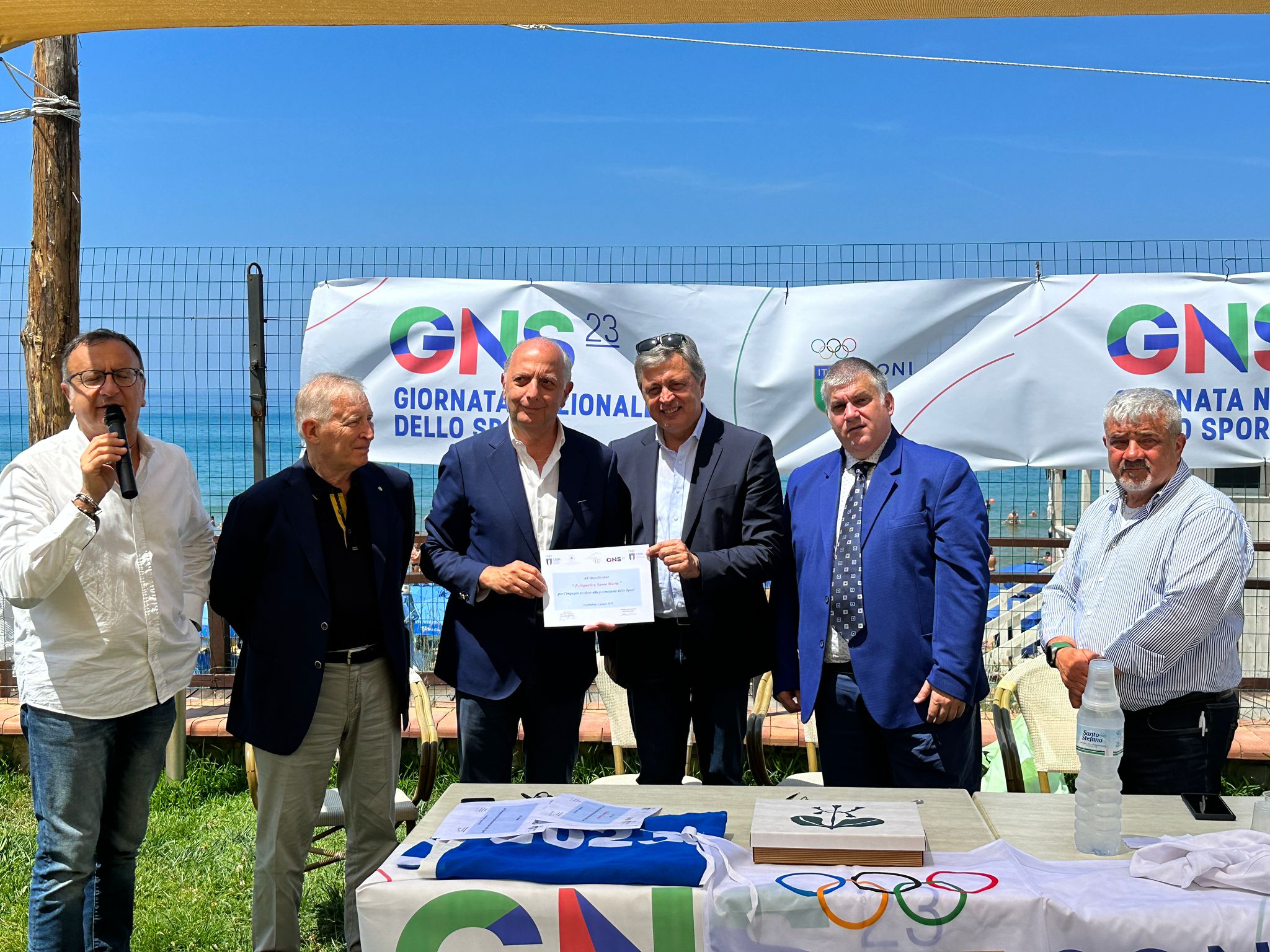 Castellabate, Polisportiva Santa Maria premiata per la promozione dello sport sul territorio