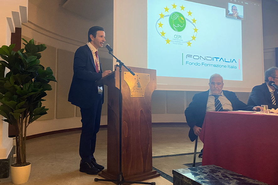 Il presidente di Federcepicostruzioni Antonio Lombardi al congresso nazionale Cepi dedicato a piccole e microimprese