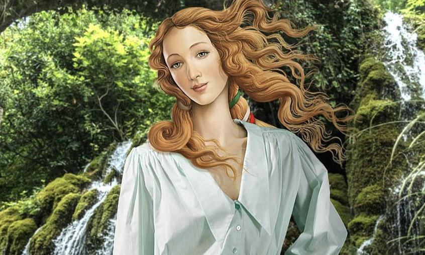 Venere di Botticelli “influencer” racconta il Cilento sui social