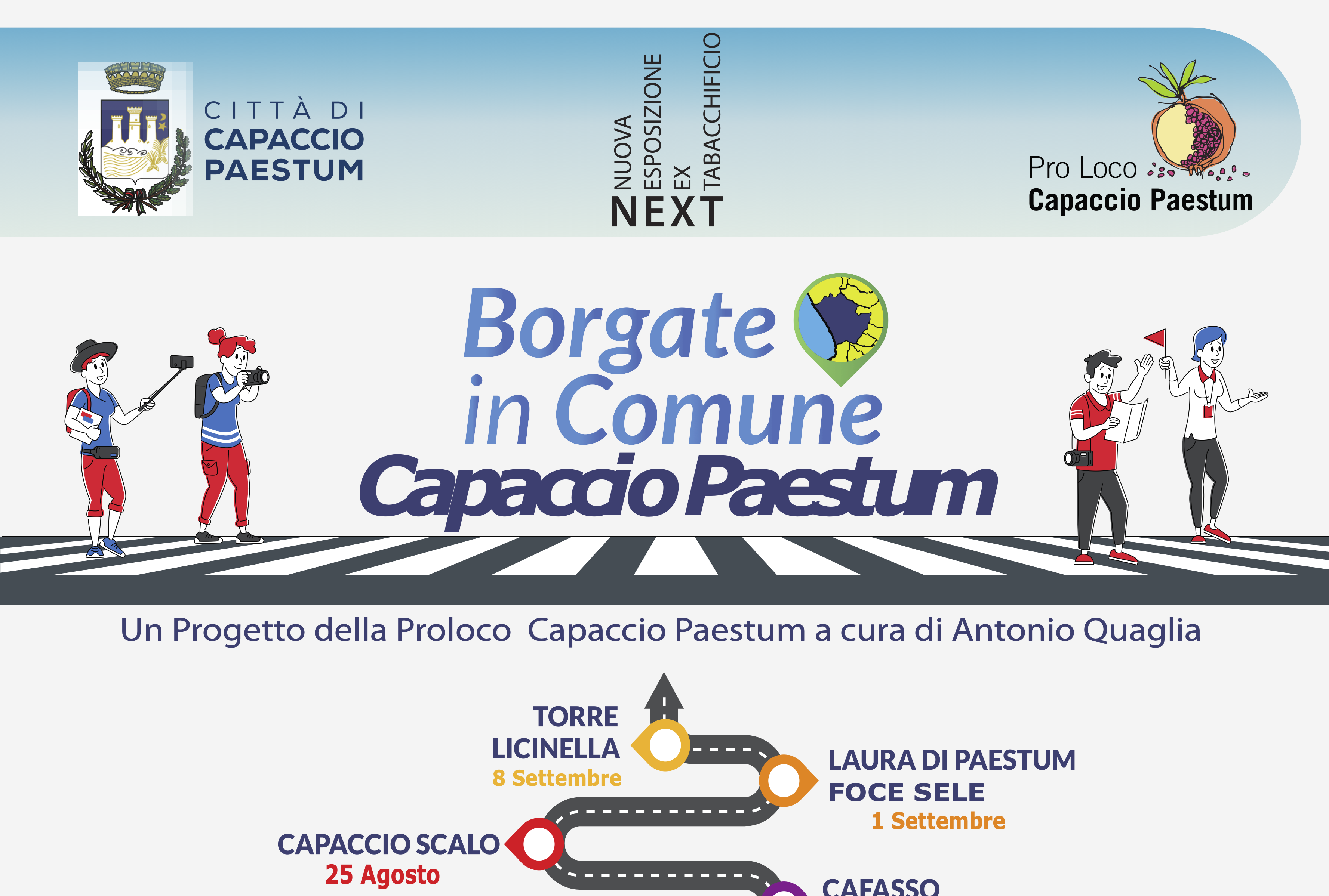 Capaccio, il 9 luglio la presentazione del progetto ‘Borgate…in Comune’