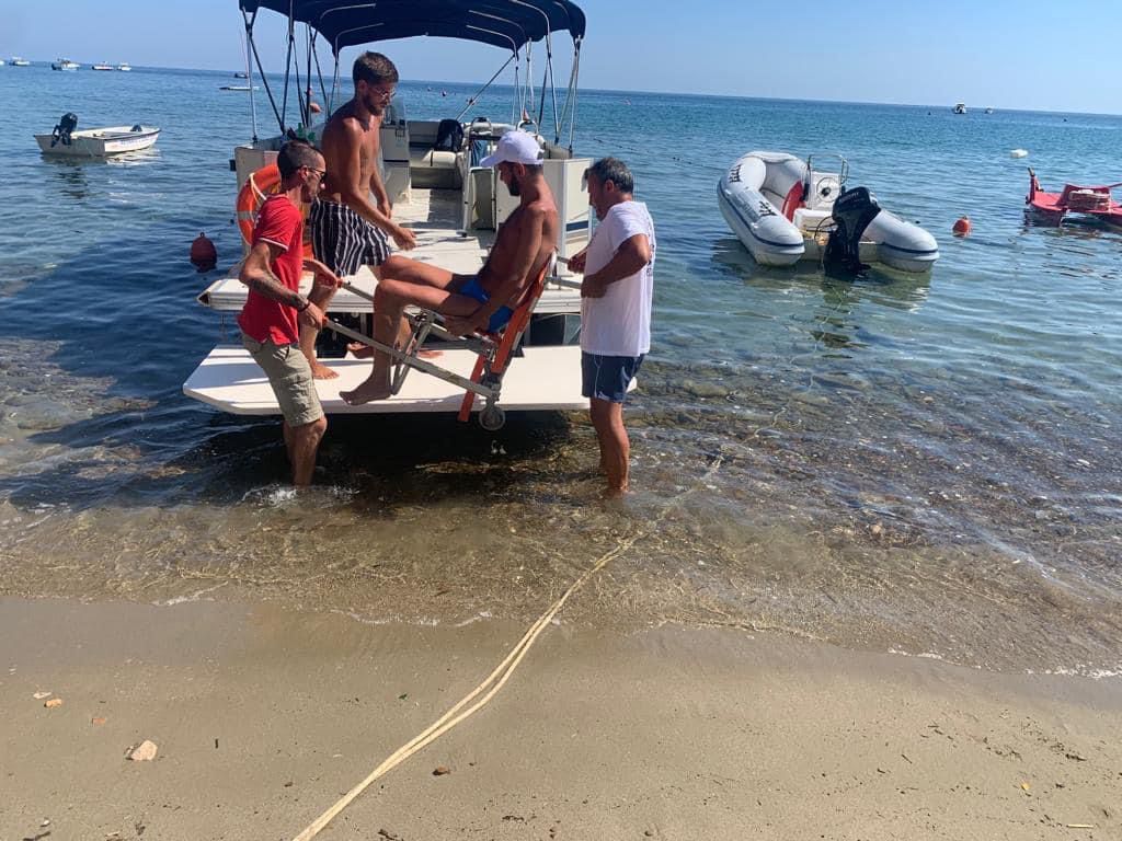 Castellabate, stop escursioni in mare per disabili dopo multa guardia costiera