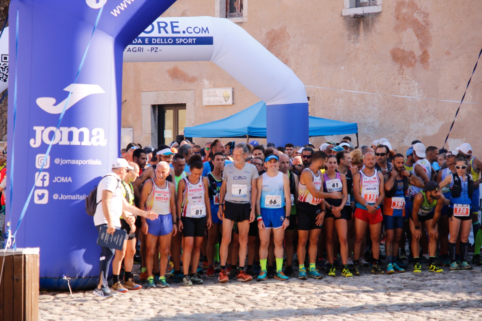 Romito Trail 2022: un successo la gara corsa a Padula, ospite il pluricampione Marco Olmo